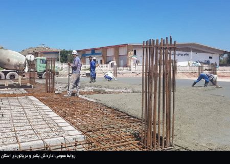 روند اجرای پروژه های عمرانی بندر ابوموسی در سال جهش تولید