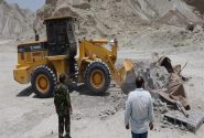 رفع تصرف ۲۱ هکتار از اراضی ملی در شهرستان پارسیان