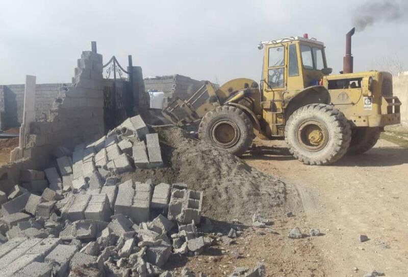 رفع تصرف ۲۰ هزار متر از اراضی دولتی در بندرعباس