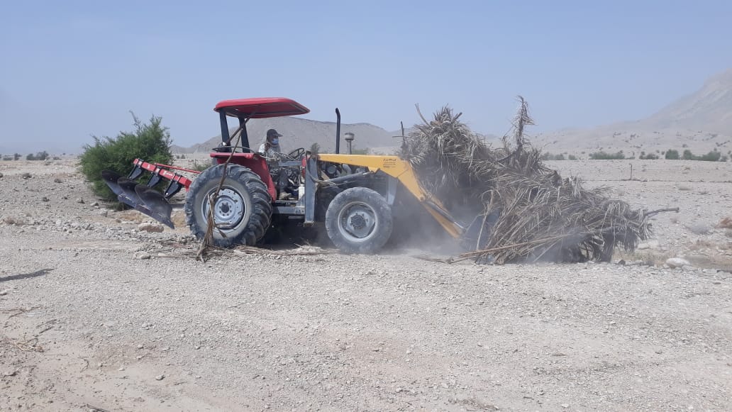رفع تصرف ۱۷ هکتار از اراضی ملی در بخش فین استان هرمزگان