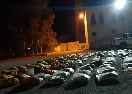 کشف بیش از یک و نیم تن مواد مخدر ‌در ‌شهرستان میناب
