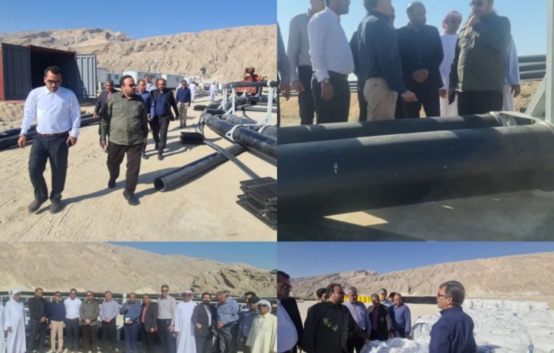 بازدید رئیس سازمان شیلات ایران از روند احداث بزرگترین مزرعه پرورش ماهی در قفس