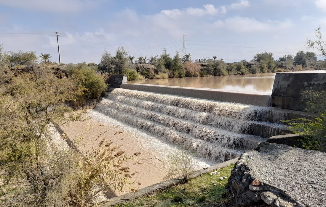 آبگیری ۱۰۰ درصد ساز های آبخیزداری شهرستان رودان‎‎