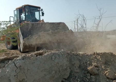 ۹ قطعه از اراضی ملی و دولتی در جزیره قشم رفع تصرف شد
