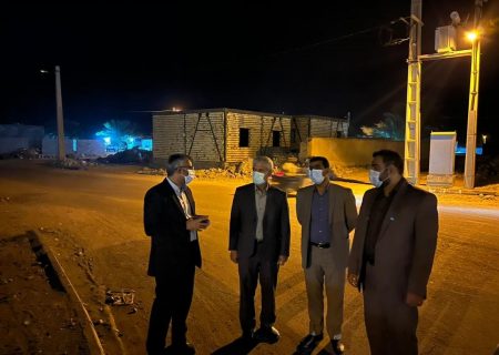 بازدید معاون دادستان کل کشور از روند بازسازی منطقه زلزله زده سایه خوش