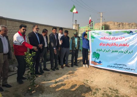 برگزاری جشن روز درختکاری در شهرستان قشم
