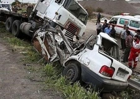 فوت ۲۱ نفر در تصادفات جاده ای در هرمزگان در نوروز ۱۴۰۲