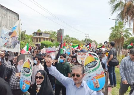 راهپیمایی روز قدس در بندرعباس