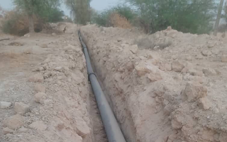 واگذاری انشعاب آب به مشترکین روستاهای دوکوه و سلرد شهرستان بندرعباس