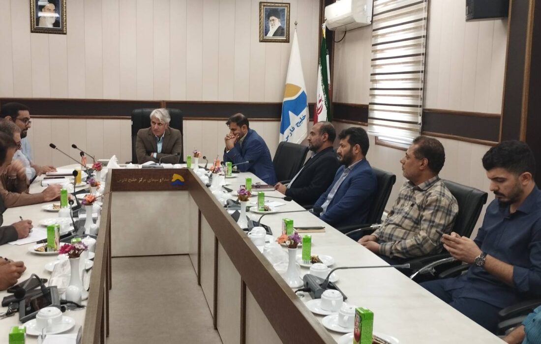 نشست هم اندیشی صدا و سیمای مرکز خلیج فارس با سپاه امام سجاد (ع) استان هرمزگان