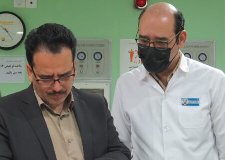 بازدید معاون درمان دانشگاه علوم پزشکی هرمزگان از بیمارستان قشم