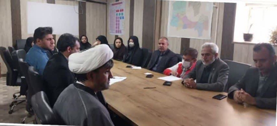 برگزاری جلسه خانه مشارکت مردم در شبکه بهداشت شهرستان حاجی آباد