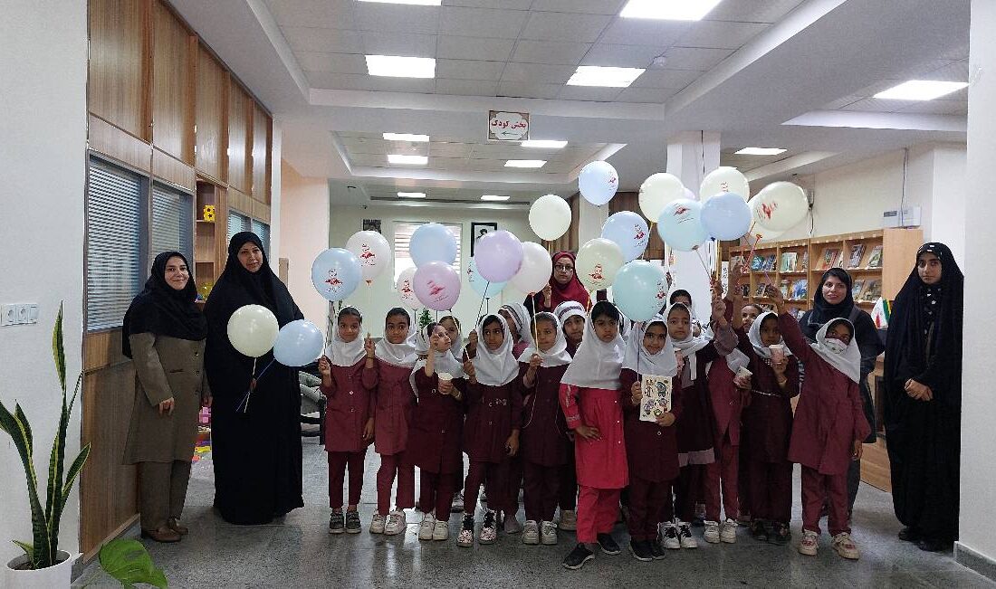 جشن وعده صادق در کتابخانه الزهرا(س) حاجی آباد برگزار شد