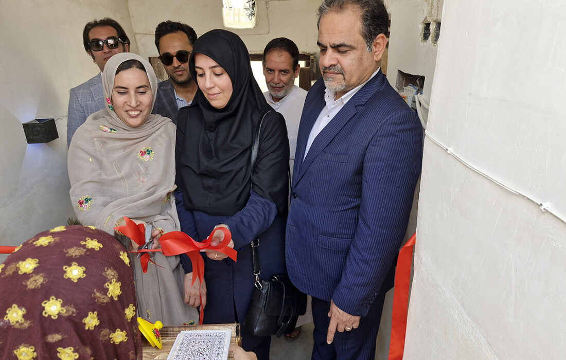 مرکز صنایع‌دستی بادگیر لافت در بندر تاریخی لافت افتتاح شد