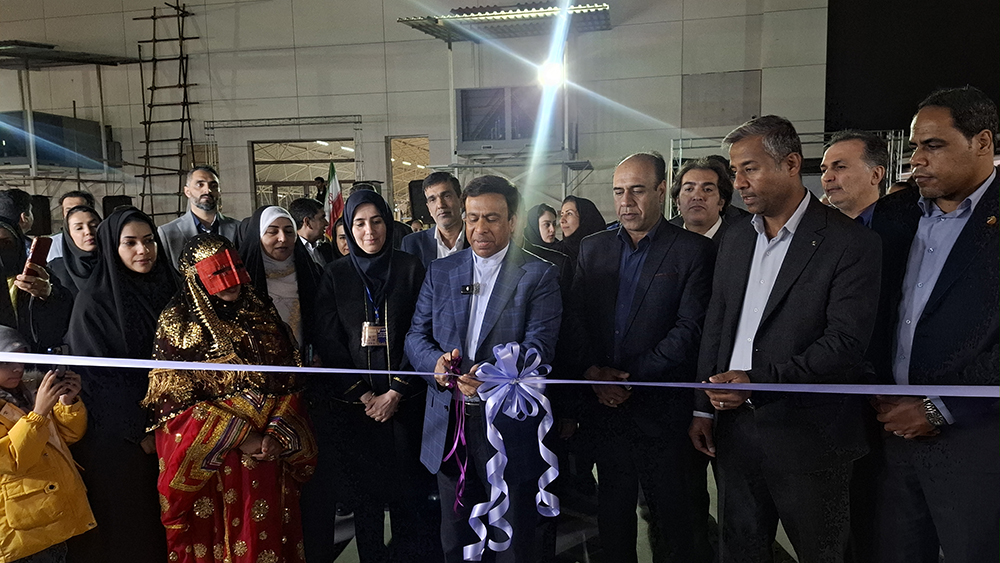 هفتمین نمایشگاه سراسری صنایع دستی در بندرعباس افتتاح شد