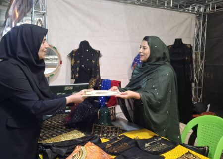 تجلیل از هنرمندان هفتمین نمایشگاه سراسری صنایع‌دستی هرمزگان