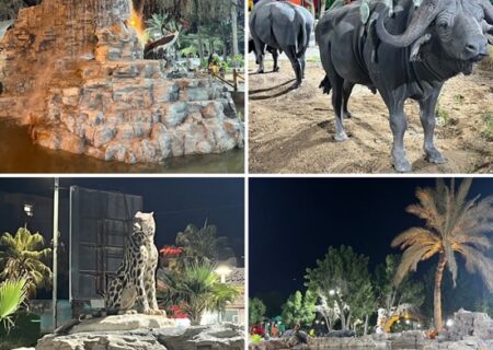 فاز دوم باغ‌وحش مصنوعی ساوانا در بندرعباس به بهره‌برداری می‌رسد