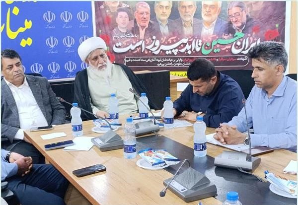 جلسه شورای فرهنگ عمومی میناب با محوریت توسعه و تقویت برنامه‌های قرآنی برگزار شد