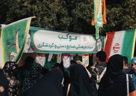 اداره میراث‌فرهنگی رودان با برپایی موکب پذیرایی به استقبال عید امامت رفت