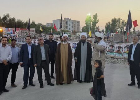 بازدید از مدرسه شجره طیبه میناب و گلزار شهدای والامقام این مدرسه