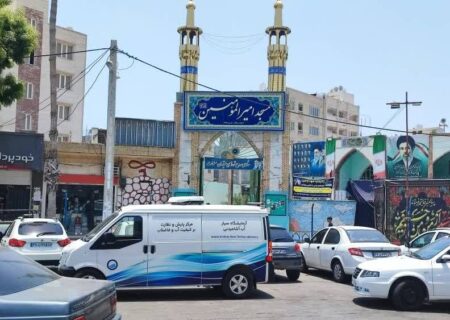 پایش میدانی کیفیت آب در هیئت‌ها و موکب‌های هرمزگان