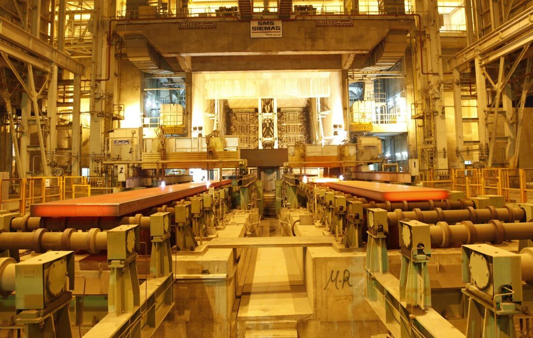 ثبت رکورد جدید فولاد هرمزگان در تولید ۶ ماهه تختال