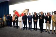 تجلیل وزیر فرهنگ از مرتضی آخوندی و استاد هوشنگ مرادی کرمانی در مراسم روز جهانی صلح