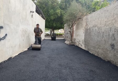 ۱۸۰۰ مترمربع از معابر منطقه سه بندرعباس بهسازی شد