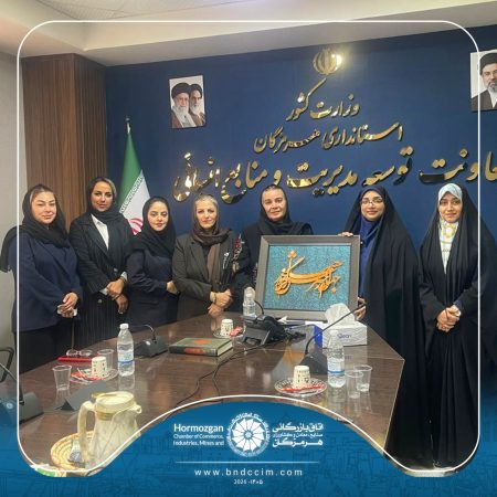 بررسی چالشهای کسبوکار بانوان بازرگان هرمزگان در نشست کانون زنان بازرگان با استانداری