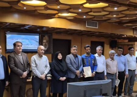 آبداران نمونه هرمزگان تجلیل شدند
